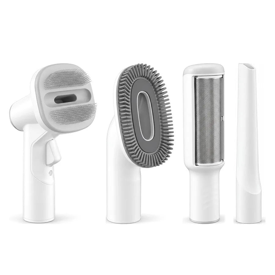 Slicker brush, bristle brush, roller and nozzle